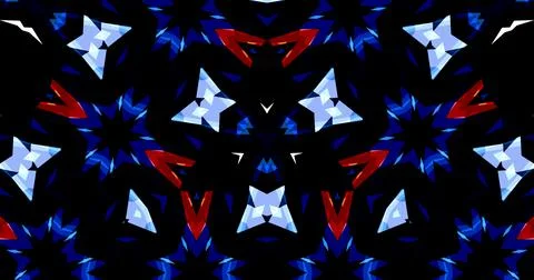 Techno Pixel Abstract Geometric Triangle Pattern Stock Illustration