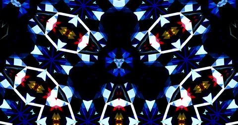 Techno Pixel Abstract Geometric Triangle Pattern 库存插图