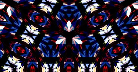 Techno Pixel Abstract Geometric Triangle Pattern イラスト素材