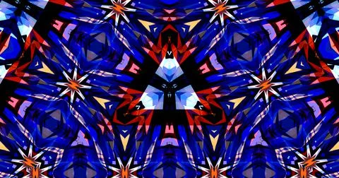 Techno Pixel Abstract Geometric Triangle Pattern Stock Illustration