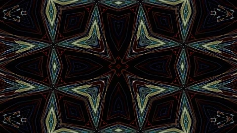 Techno Pixel Pattern Shape Matrix Abstract Background Loop Stock Footage 167562201