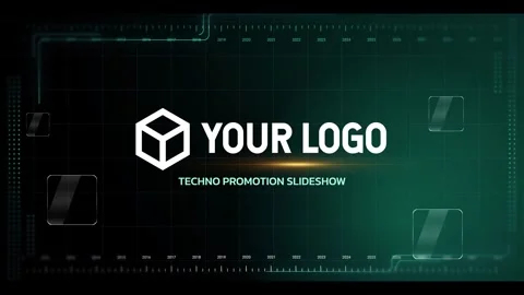 Techno Promotion Slideshow for After Effects Stock After Effects