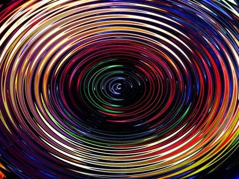 Techno Ripples Background An abstract background with a ripple effect in n... Stock Photos