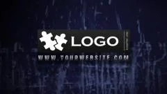 Techno Smoke Corporate Logo Stock After Effects