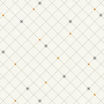 Techno square geometric pattern background. Stock Illustration