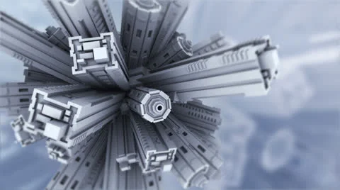 Techno World Video stock 24737966