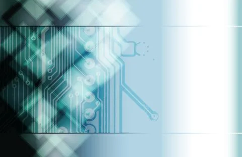 Technoback Stock Illustration