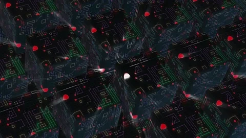 TechnoCube 库存影片 170624155