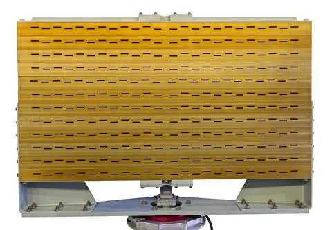 Technogenic background - Active electronically scanned array front-view x-ran Stock Photos