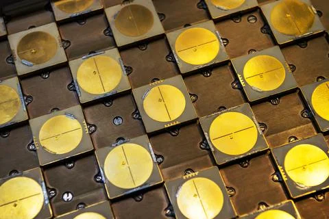 Technogenic background - Active electronically scanned array front-view x-ran 写真素材