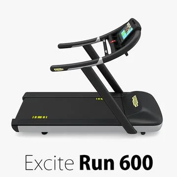 Garderobe criticus hardop Technogym Excite Run 600 Treadmill ~ 3D Model #96439808
