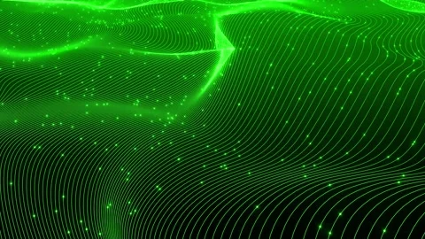 Technologic data background green Stock Footage 199206915