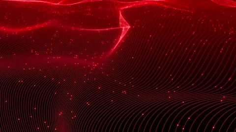 Technologic data background red Stock Footage 199204872
