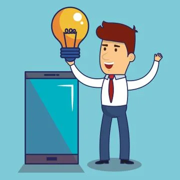 Technologic gadgets design Illustrazione stock