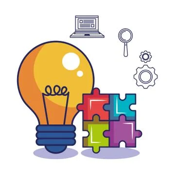 Technologic gadgets design Illustrazione stock