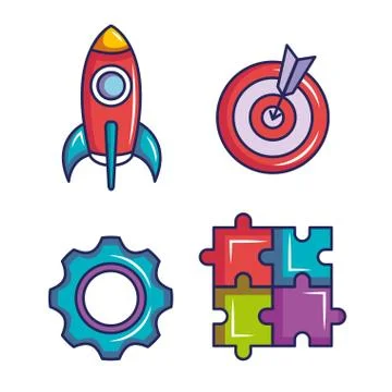 Technologic gadgets design Illustrazione stock