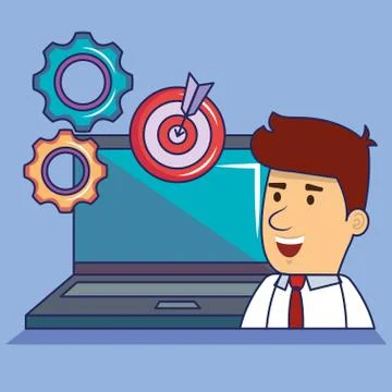 Technologic gadgets design Illustrazione stock