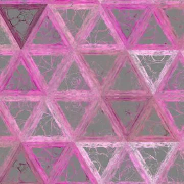 Technologic triangles lines continuous pattern 스톡 일러스트