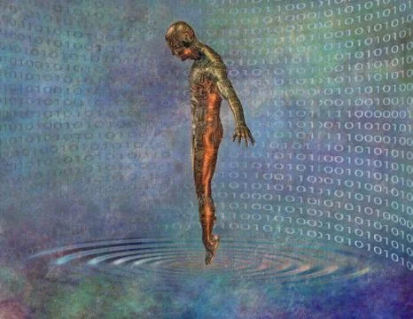 Technological abstract Stock Illustration