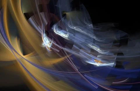 Technological abstraction. The tunnel into the unknown イラスト素材