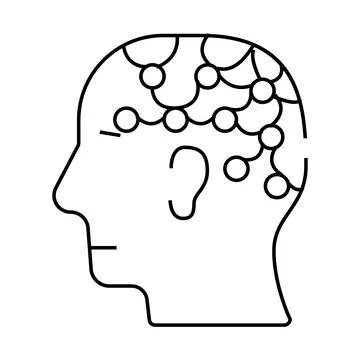 Technological analyzes line icon vector illustration black イラスト素材