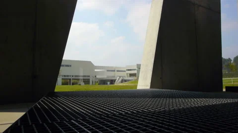 Technological and university building. Video stock 63175435