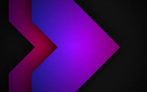 Technological arrows on a futuristic abstract background. High speed moveme.. Stock Illustration