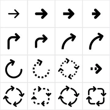 Technological arrows Stock Illustration