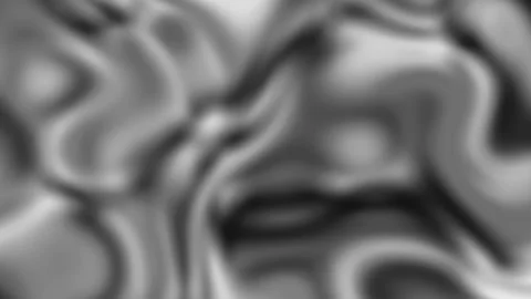 Technological background. Blurred mercury waves. Stock Footage 107598760