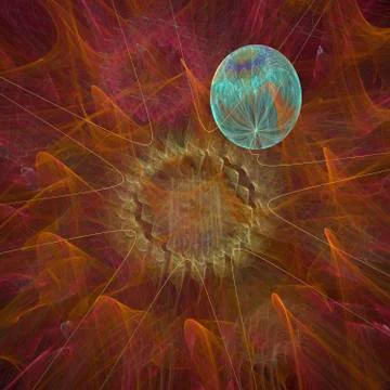 Technological background Stock Illustration