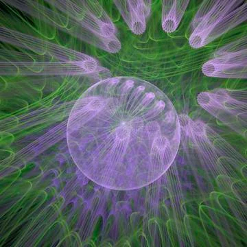 Technological background Stock Illustration