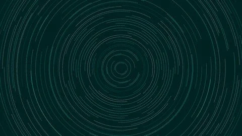 Technological background with moving light particles in circle 스톡 일러스트