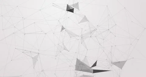 Technological background with plexus lines. The concept of Cryptocurrency, Stock Footage 165201335