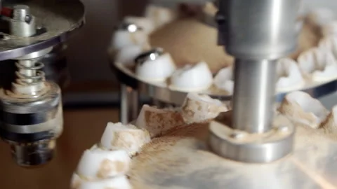 Technological background with rotating elements. Stock Footage 166552771