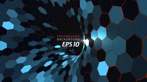 A technological background symbolizing gene editing. Stock Illustration