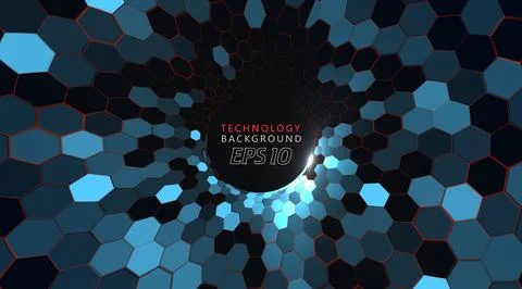 A technological background symbolizing gene editing. Illustrazione stock
