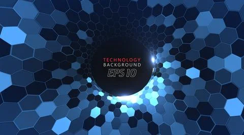 A technological background symbolizing gene editing. Illustrazione stock