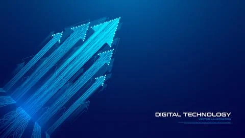 Technological breakthrough or business growth Stock Illustration