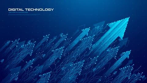 Technological breakthrough or business growth Stock Illustration