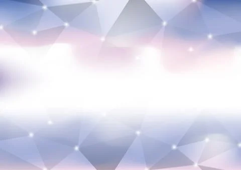 Technological colorful triangle abstract background vector Stock Illustration