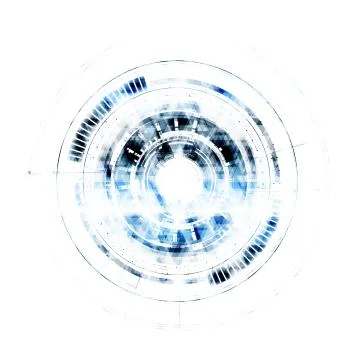 Technological communication geometric modern interface background vector Stock Illustration