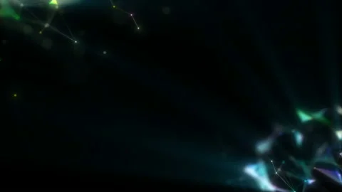 Technological cybernetic networks.Abstract technology background of led screen Stock Footage 120847298