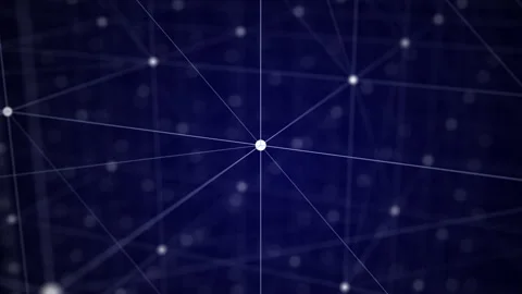 The technological data links of the Plexus network Stock Footage 260250574