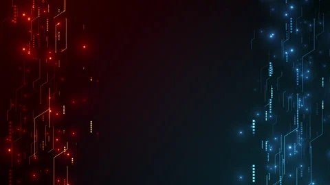 Technological Divide Technology Business Corporate Background Loop Vidéo 301887577