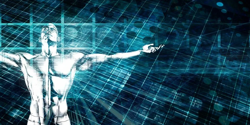 Technological Evolution Pathway Towards Intelligent Computing Future Stock Illustration