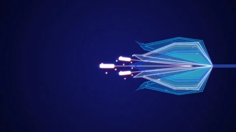 Technological flower grows and blooms Video stock 233263699