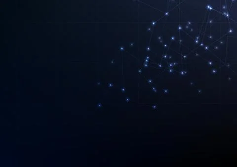 Technological future connection abstract background vector Stock Illustration