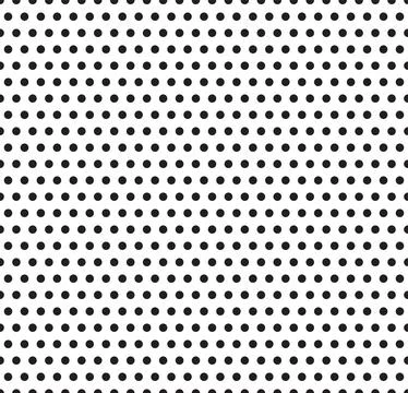Technological geometric ornament. Dotted seamless pattern. Stock Illustration