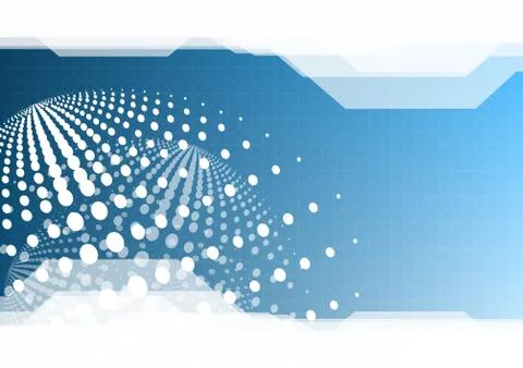 Technological global hud security vector background abstract Stock Illustration