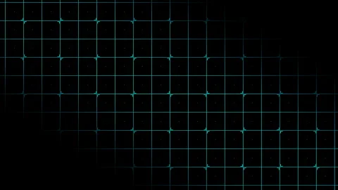 Technological grid. Data screen dashboard. HUD digital technology line grid Stock Footage 285592728